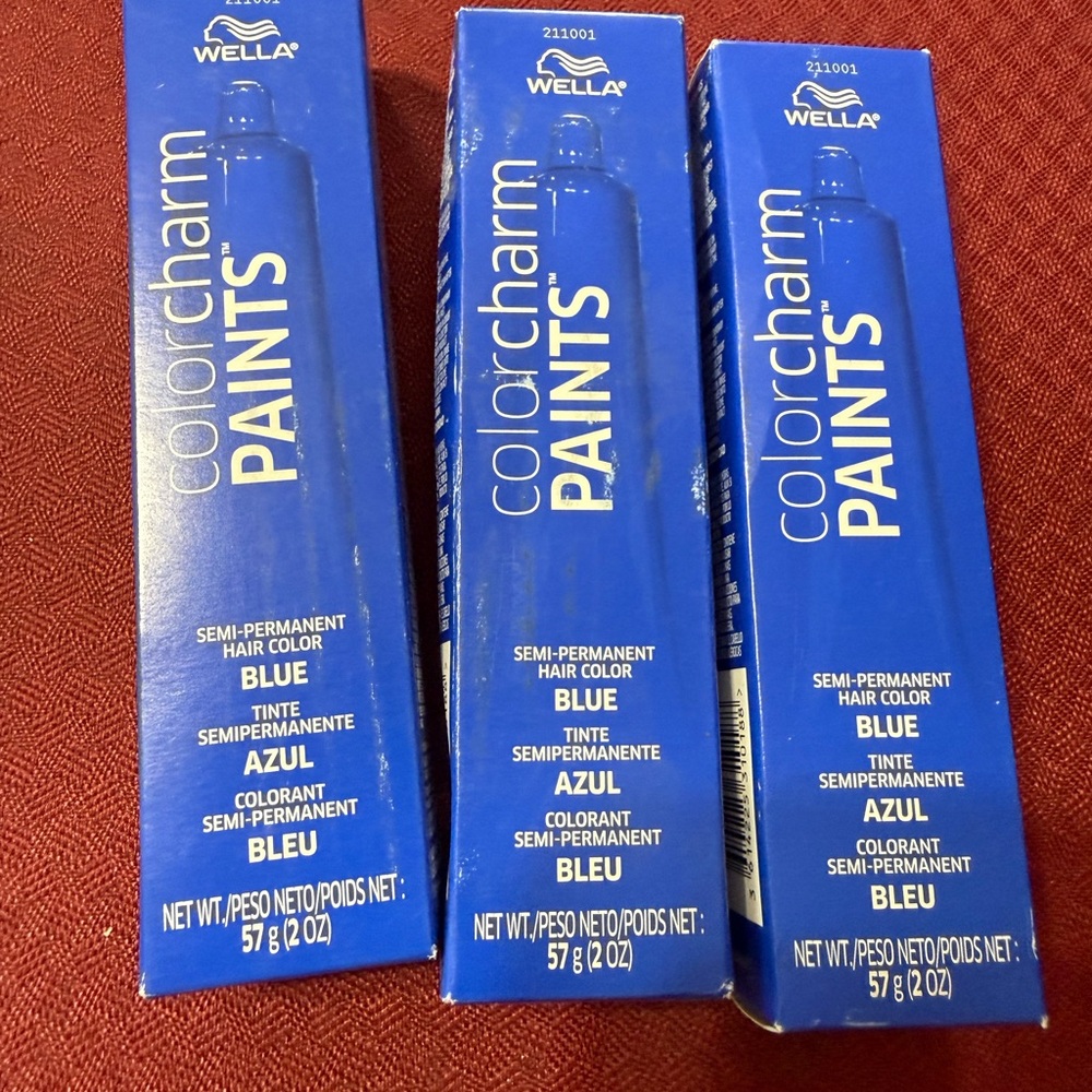 Wella Color Charm Paints Semi-Permanent Hair Color - Blue Boxes